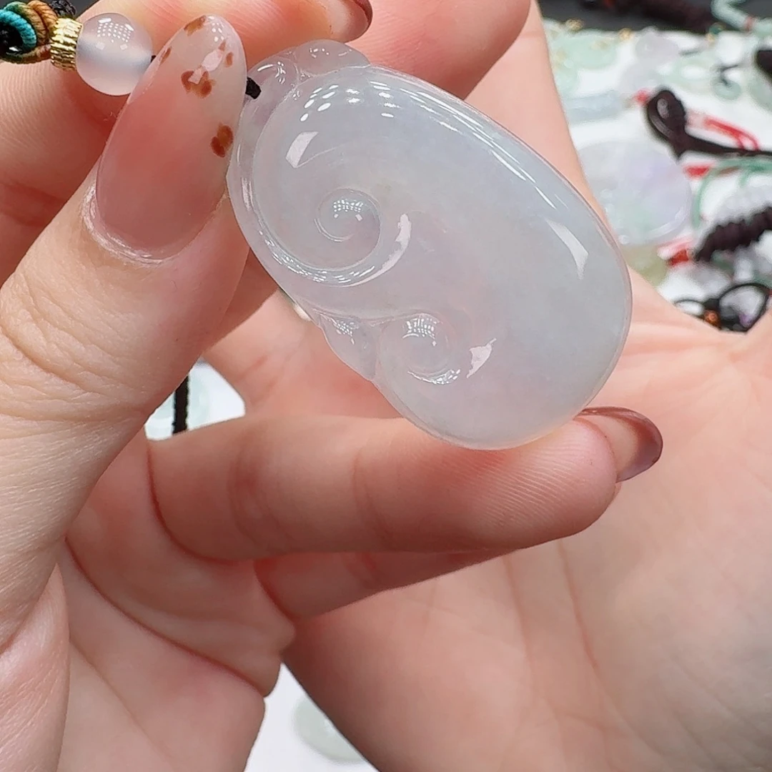 翡翠未镶嵌吊坠(不含链)翡翠如意