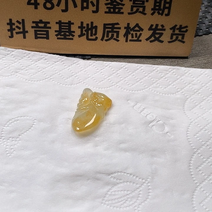 颈饰未镶嵌翡翠天使