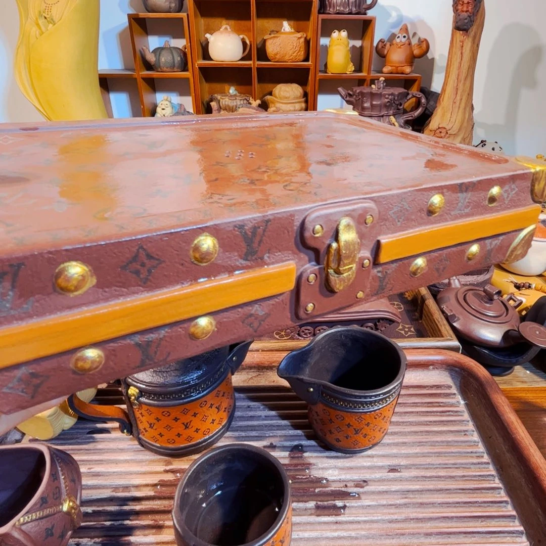 紫砂茶叶盒纯手工制作过程就是