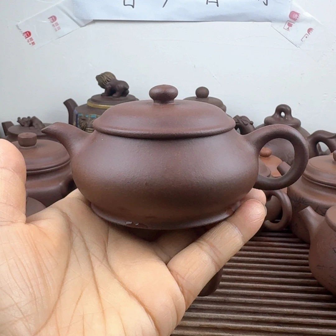 茶壶紫砂150cc明炉嫩底槽清