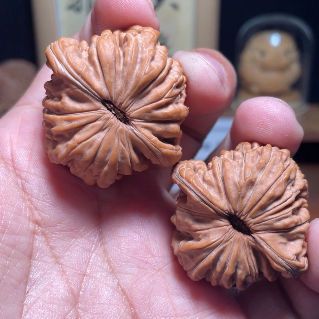 河***流文玩核桃把件汉高楼40尺