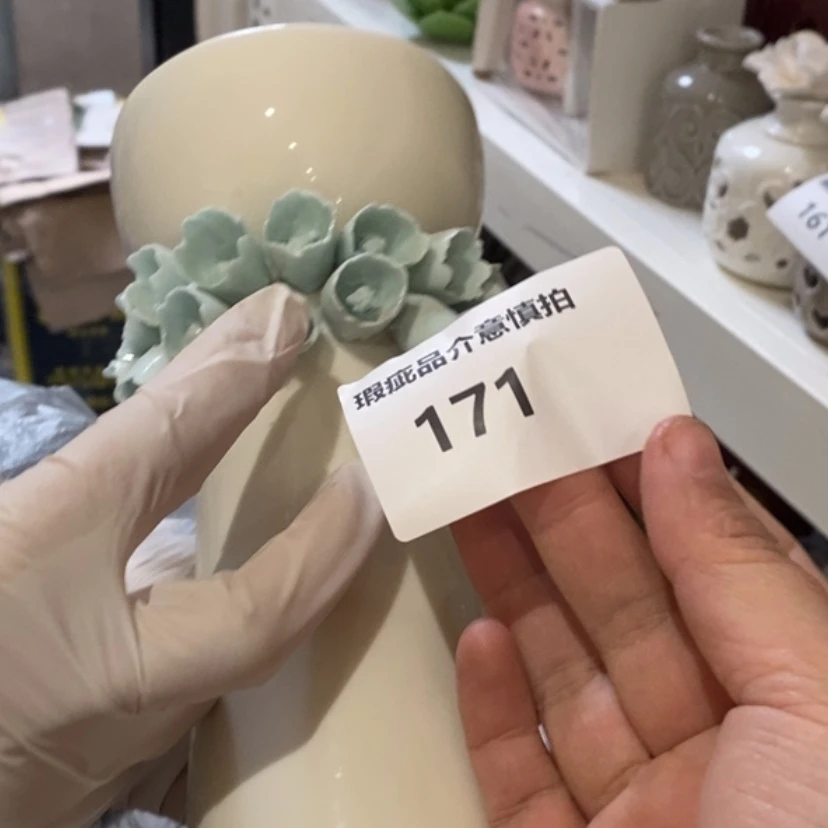【闪购商品】摆件冬***?陶瓷摆件瑕疵特卖