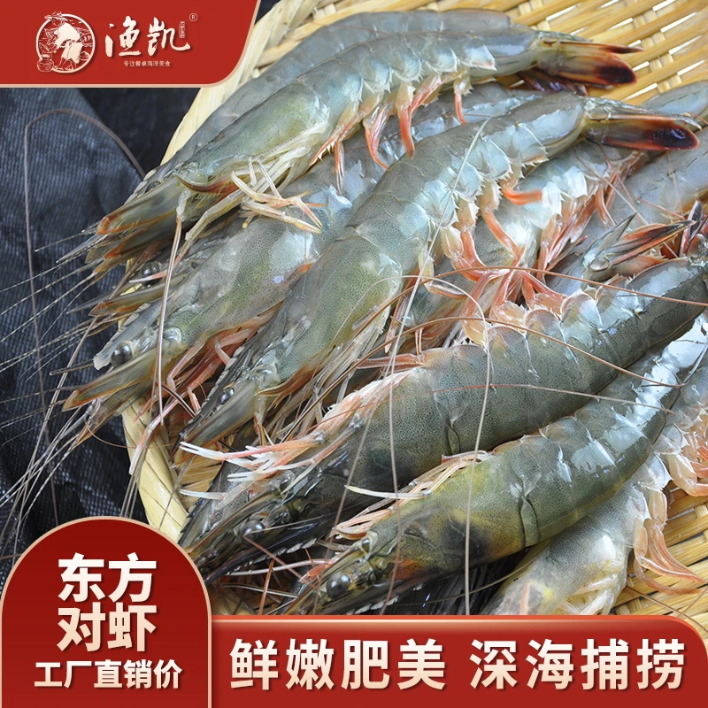 渔凯东方虾12条/盘（400g）