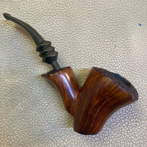 丹麦 双留皮 老烟斗