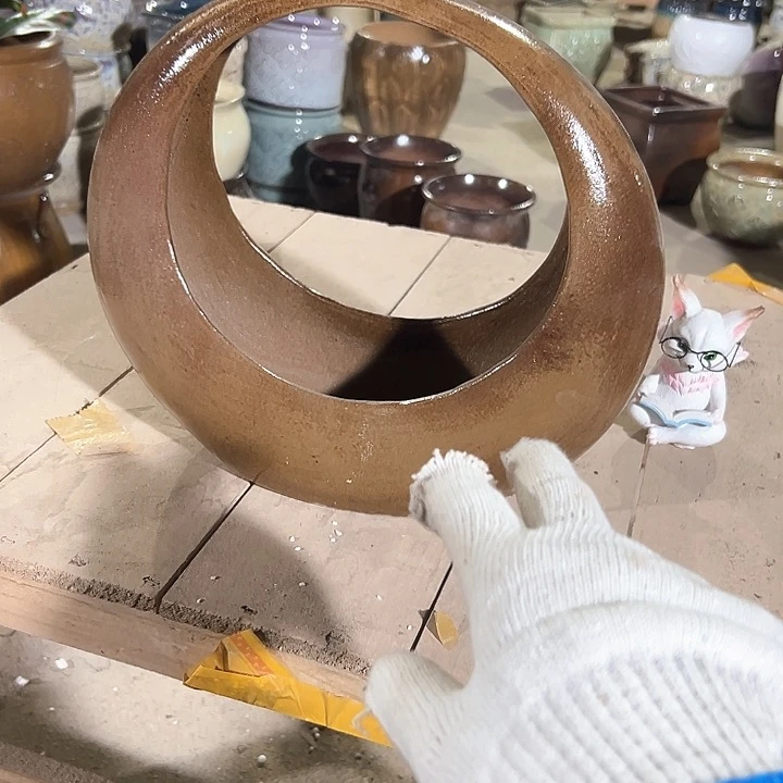 紫砂花盆花盆花盆