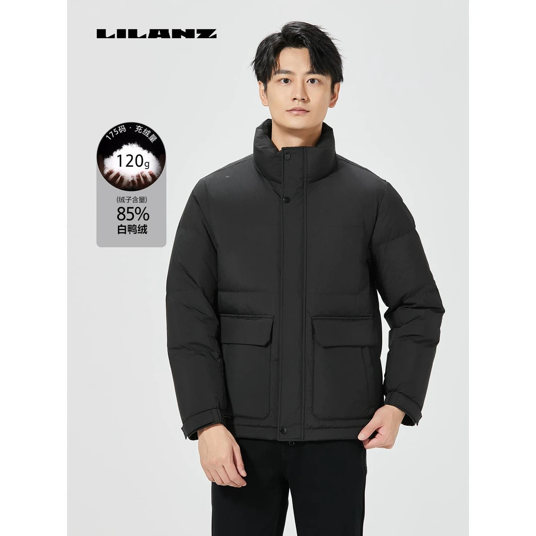 Lilanz/利郎Lilanz/利郎羽绒中长款风衣 (24DRF203)男士保暖