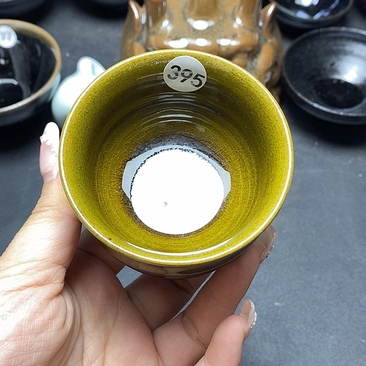 茶盏黑瓷精选茶器395