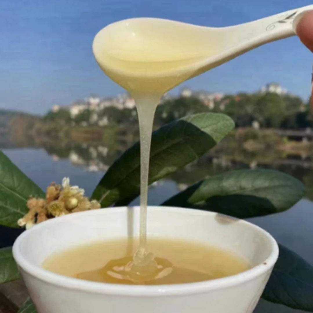 白玉枇杷花蜜500g  冬蜜一年一取 全封盖成熟土蜂蜜