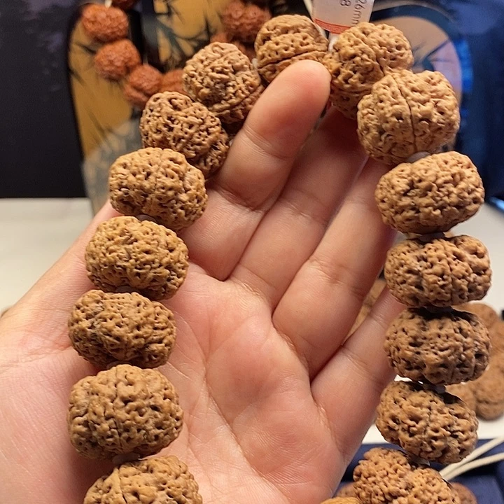金刚菩提手串粗筋梅花夹