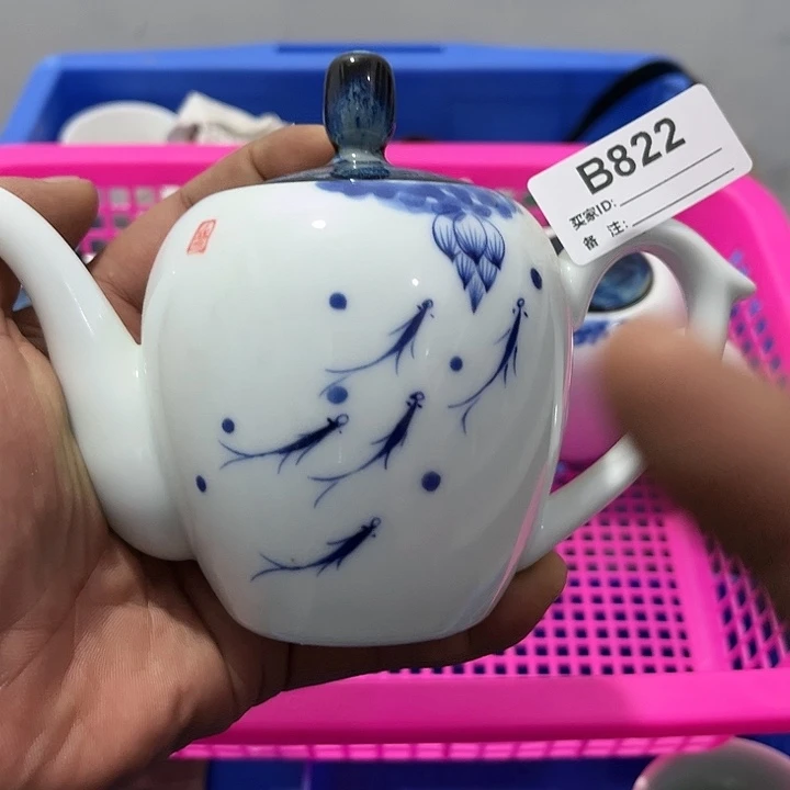 茶具默认微瑕瓷器、茶具、壶、摆件，介意勿拍