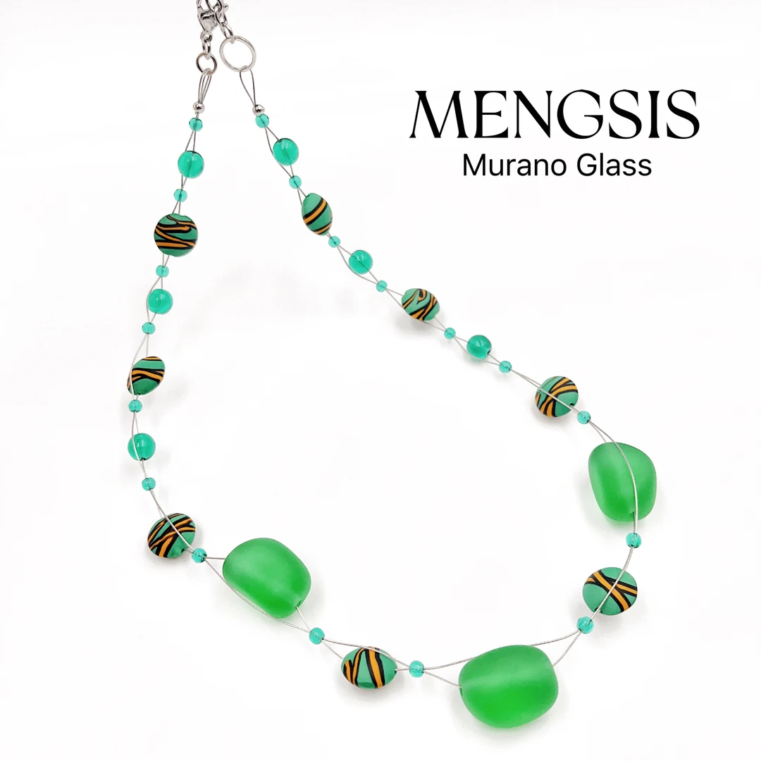 意大利 设计师 磨砂珠项链手链 Murano穆拉诺琉璃 11.10