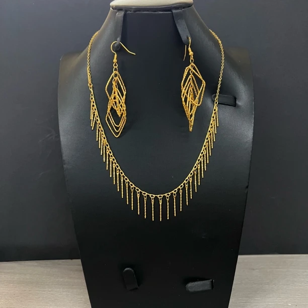 钛钢项链 Xyuer谢雨儿流苏碎碎款首饰套装