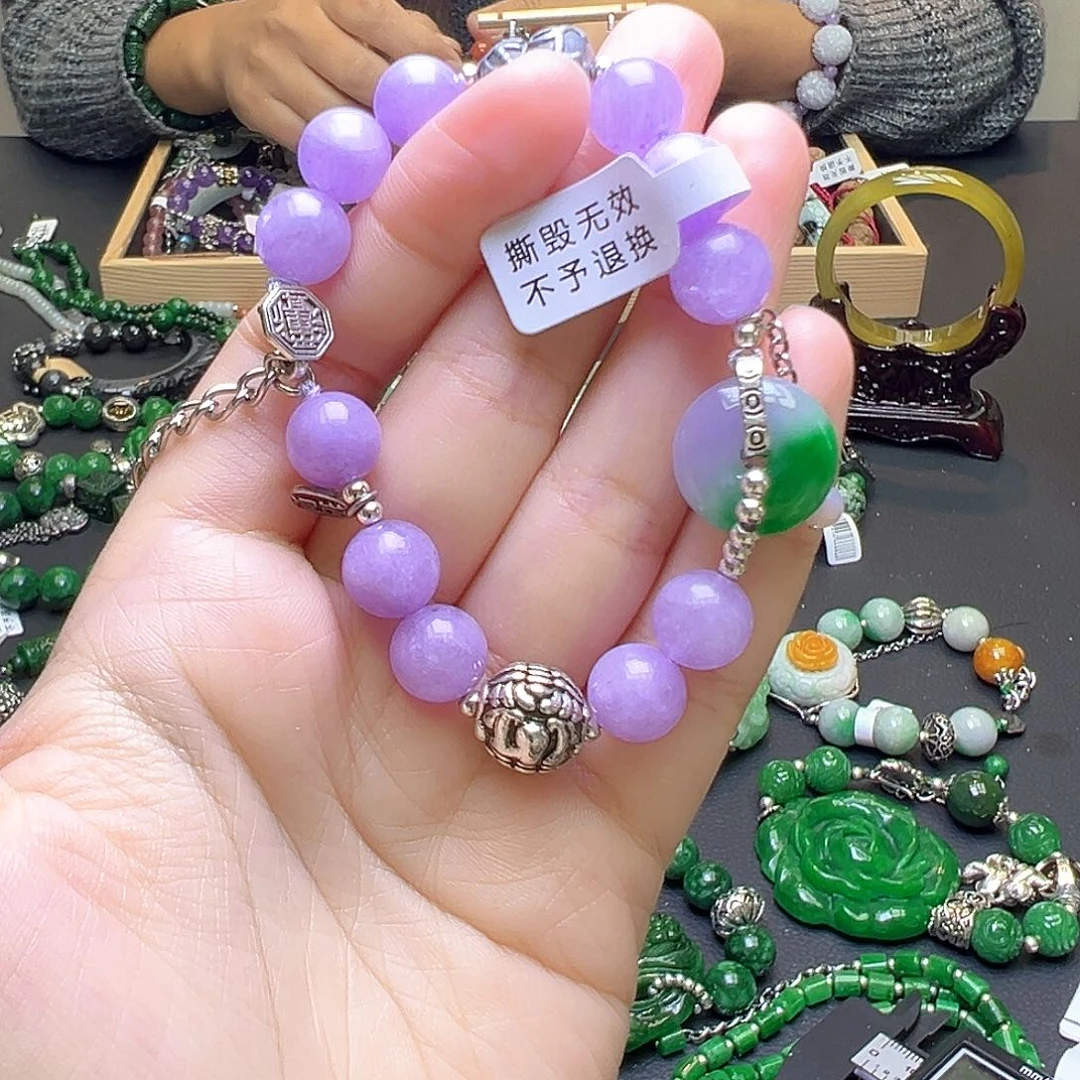 翡翠未镶嵌手链99