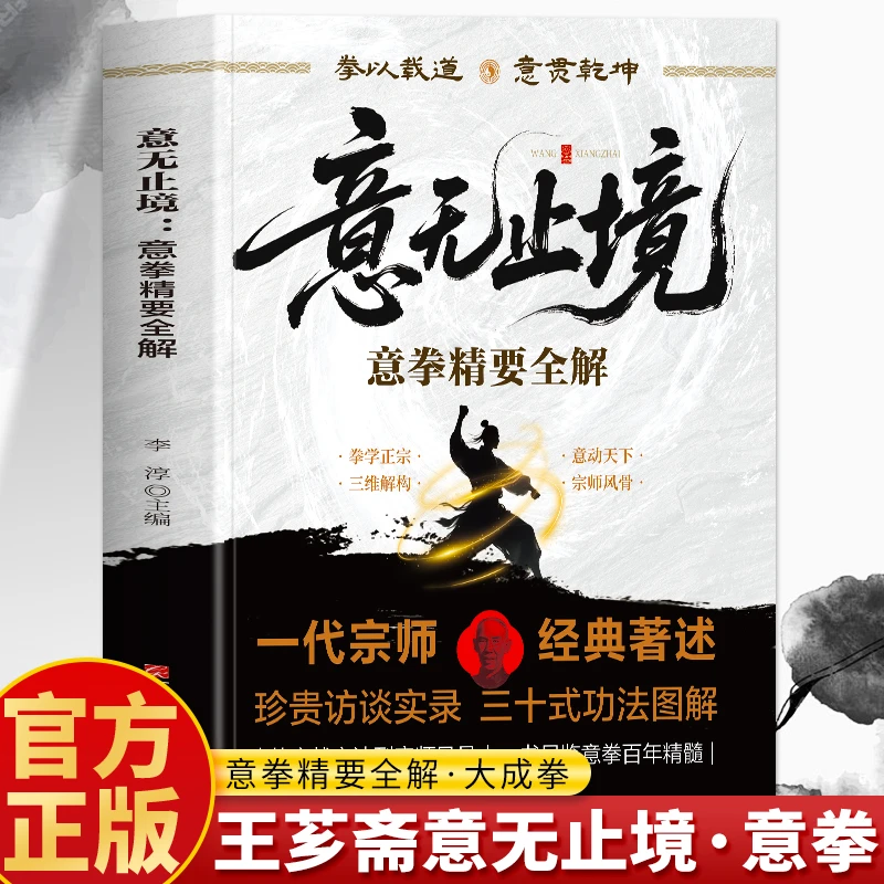 正版 意无止境意拳精要全解 王芗斋意拳内家拳站桩健身法养生书籍