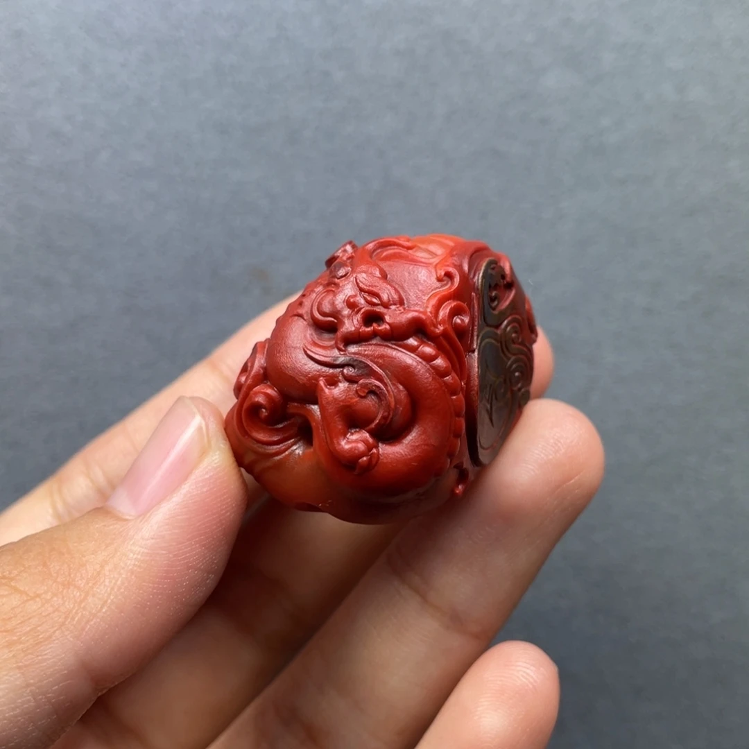 南红玛瑙未镶嵌配饰龙凤