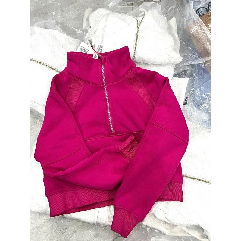 SC 半拉链卫衣运动瑜伽外套