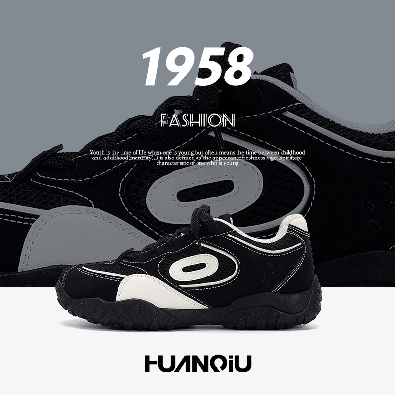 环球赛车鞋男款2025秋季新款潮流户外休闲鞋子轻便徒步男士运动鞋