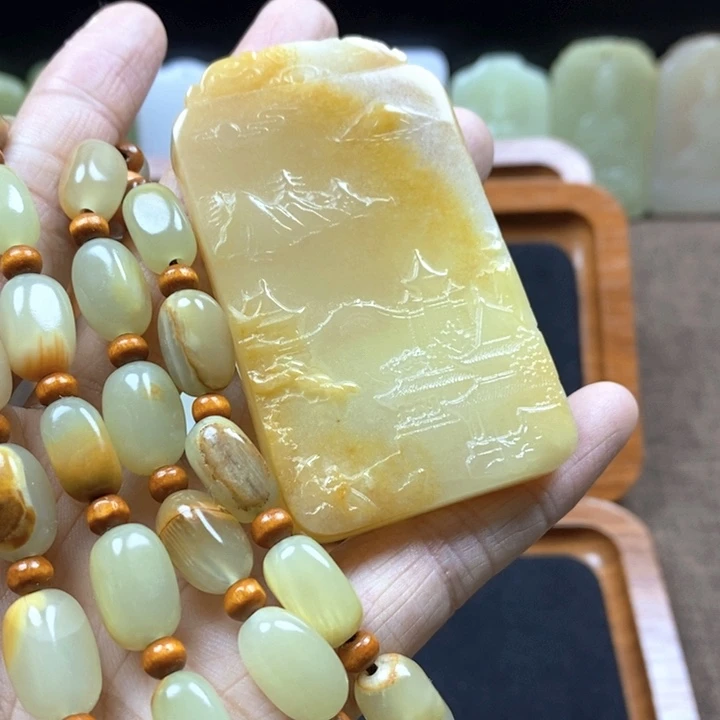 石材用****8山水牌子一套