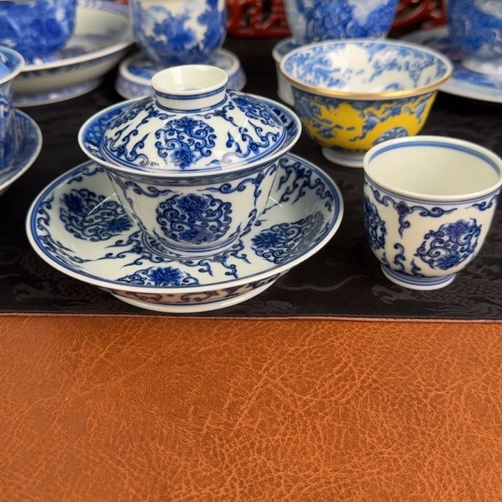 摆件景德镇陶瓷茶器套装