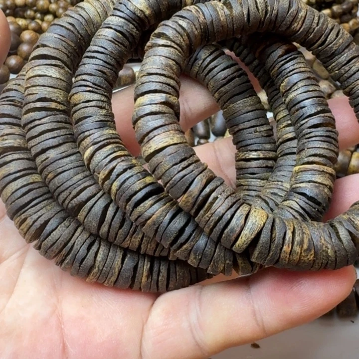 沉香手串抠*哥张勺子手串67克