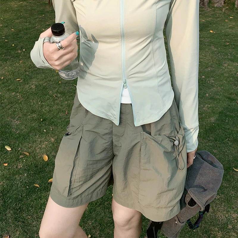 A美洋MEIYANG 青艾短裤 【夏日户外】防蚊防晒抗菌凉感工装裤-周三