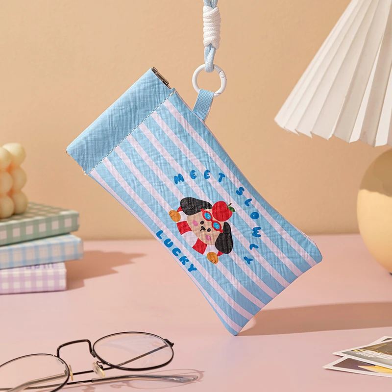 眼镜收纳时尚可爱多巴胺日常外出穿搭太阳墨眼镜收纳包便携随身带