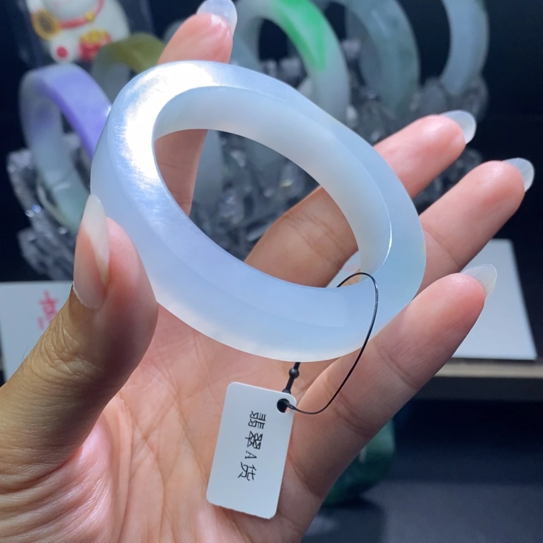 定制翡翠翡翠手镯未镶嵌媛***儿