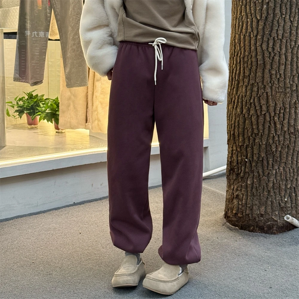 JunJun珍妮加绒版冬季新款卫裤JJ2739