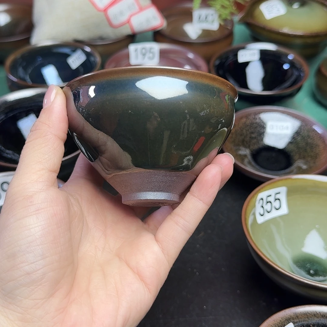 茶盏0507 柴烧手工主人杯