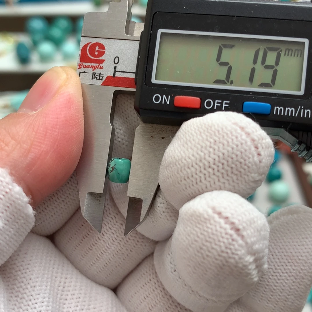 绿松石未镶嵌散珠