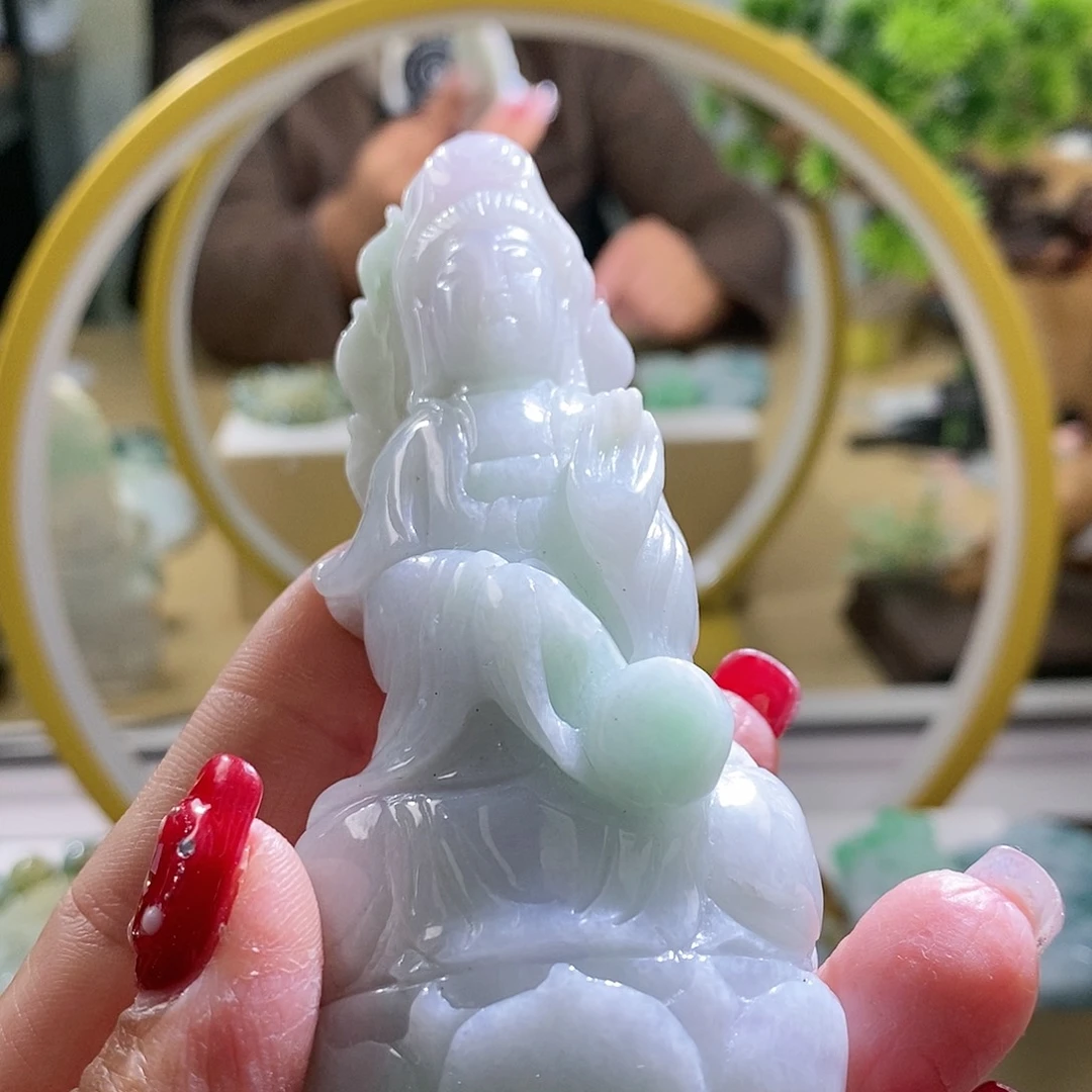 【闪购商品】翡翠颈饰未镶嵌观音