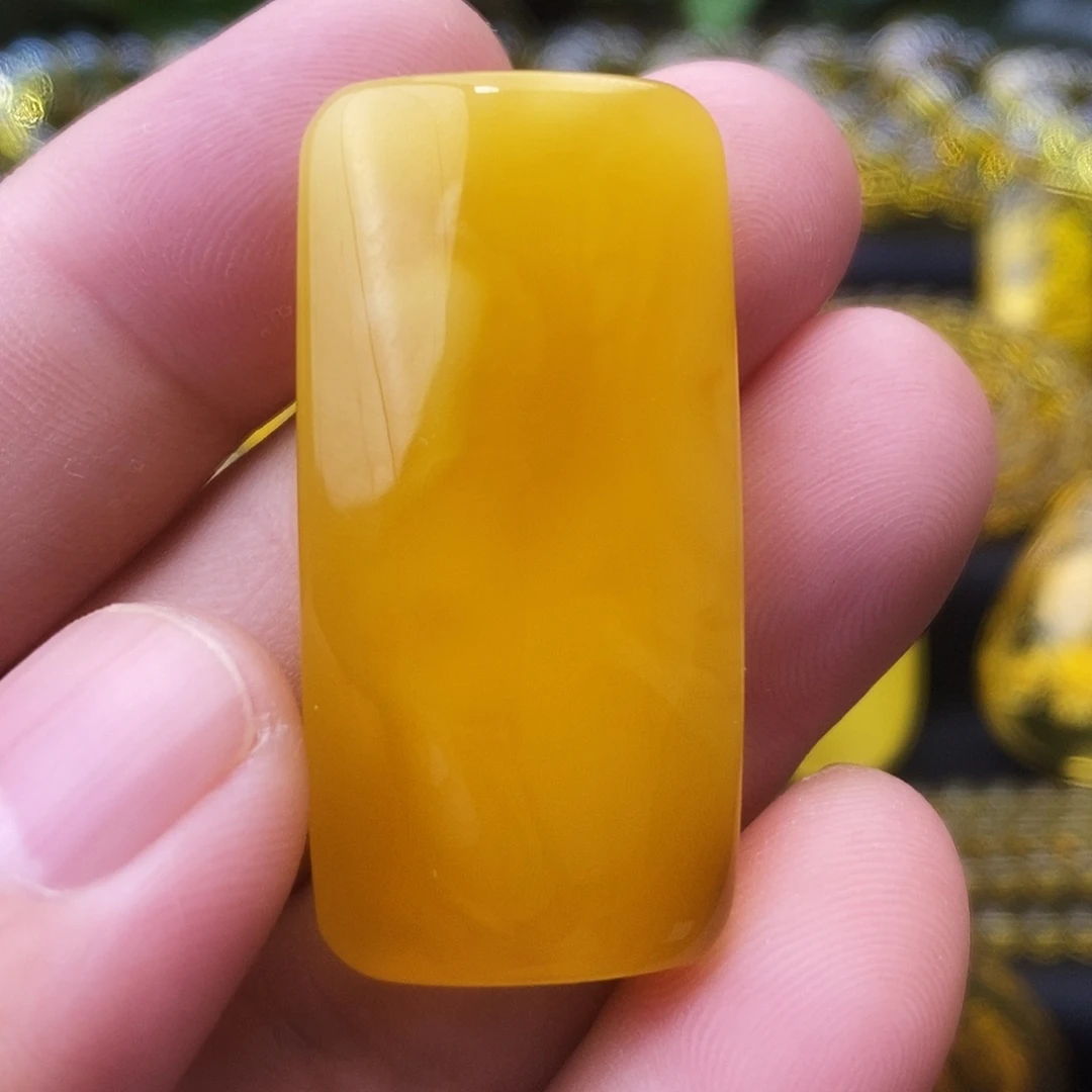 蜜蜡未镶嵌吊坠(不含链)