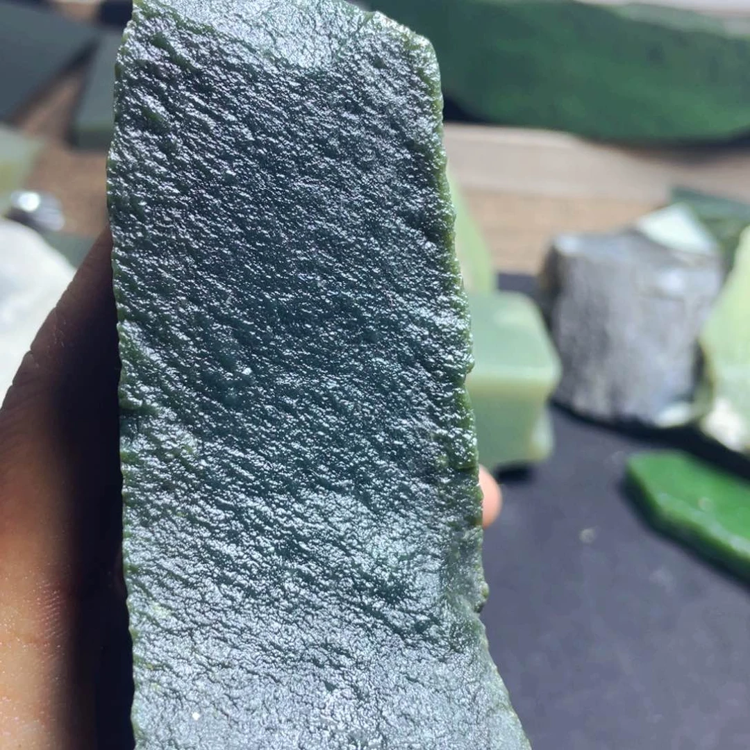 和田玉珠宝半成品未镶嵌