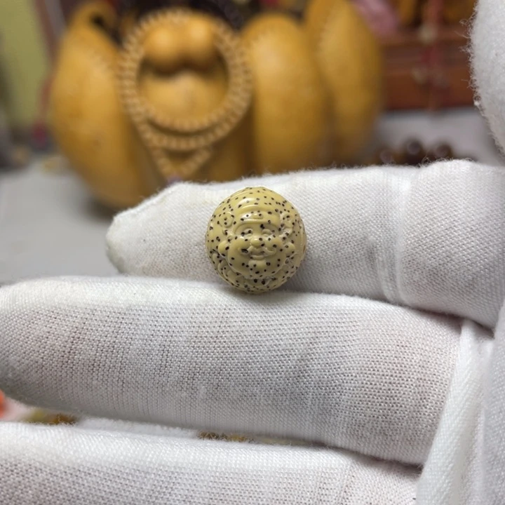 手串星月菩提雕刻财迷