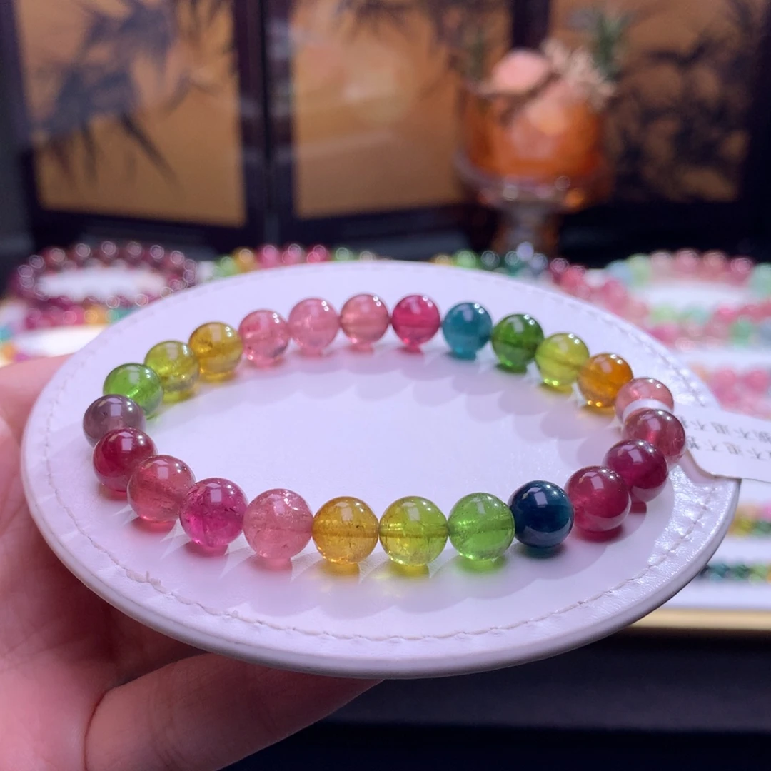 未镶嵌手链碧玺碧玺