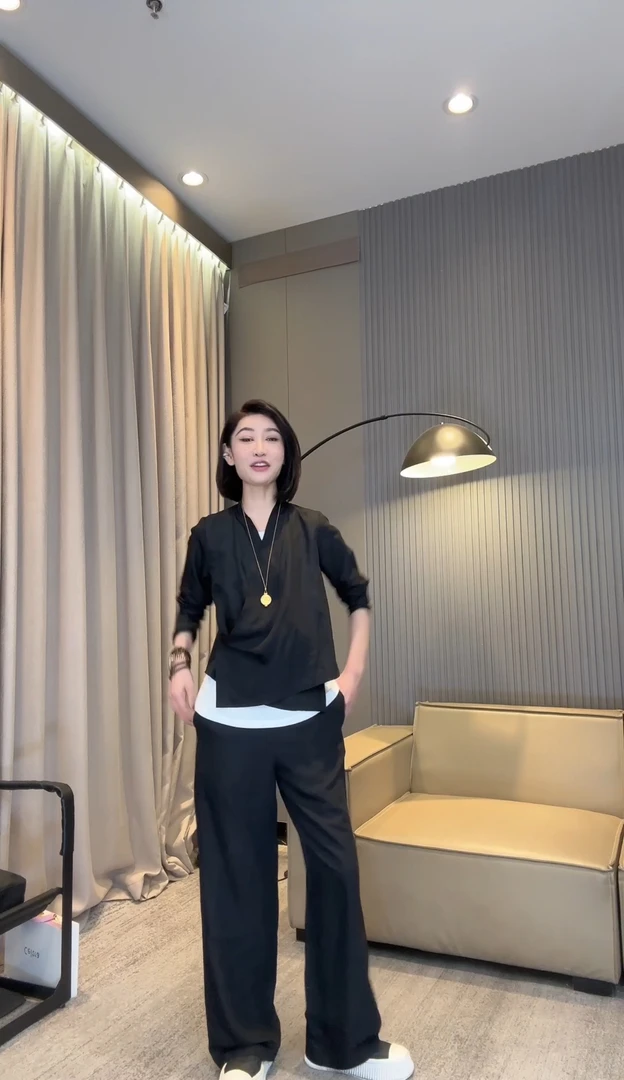 【齐齐定制】夏款禅意风防晒显瘦时尚休闲户外透气薄款套装 25N4747