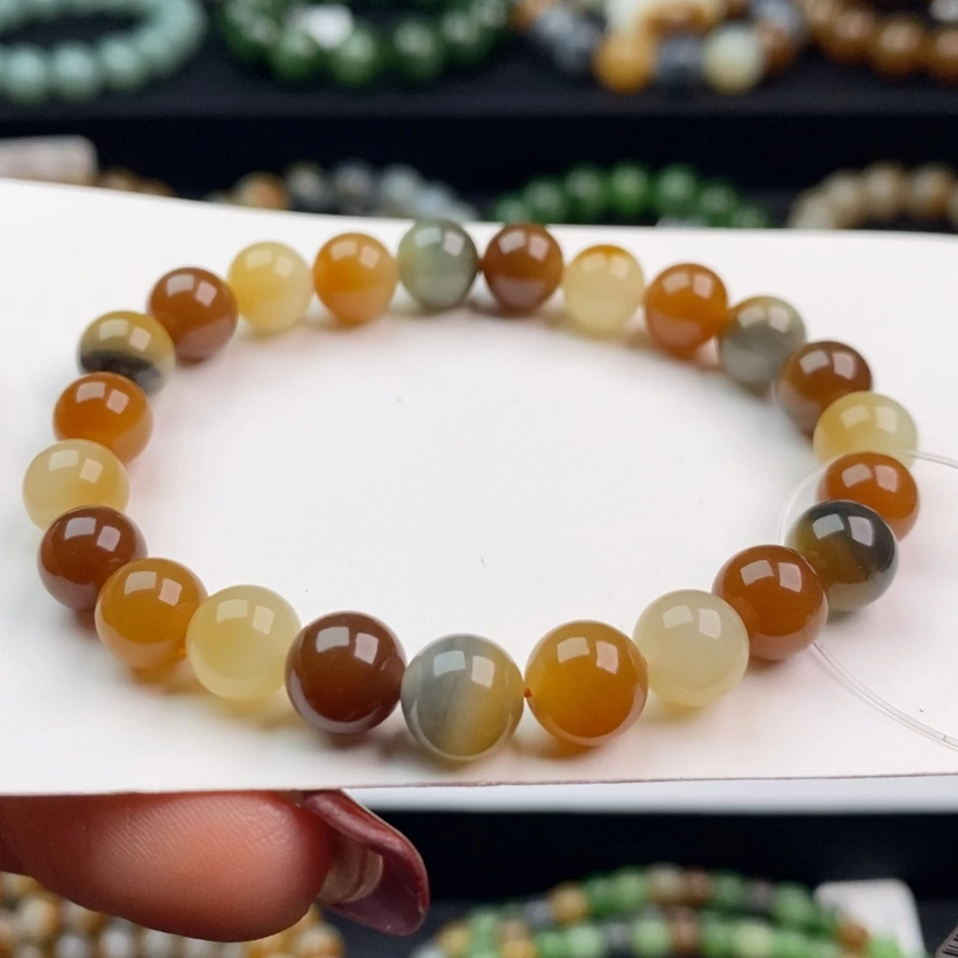 和田玉未镶嵌手串