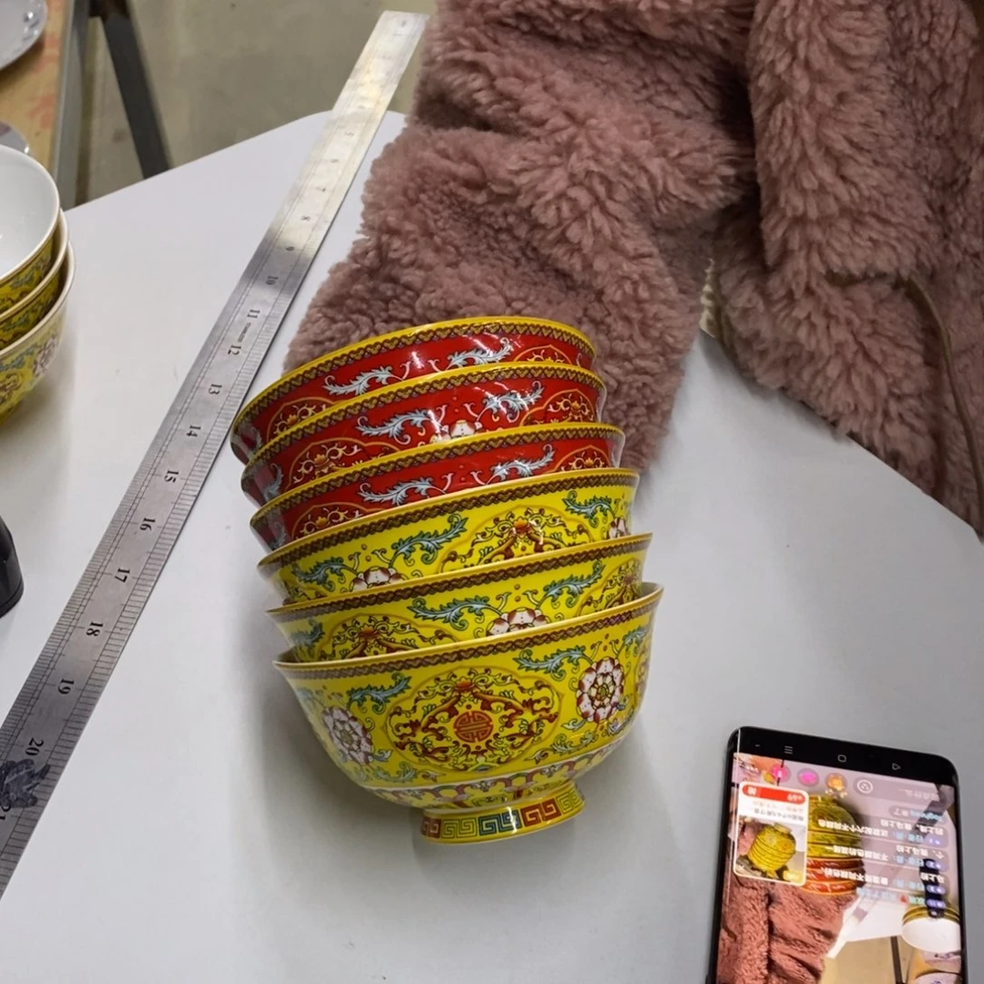 陶瓷6个4.5英寸直径12厘米