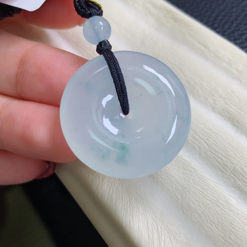 【闪购商品】翡翠18K金镶嵌颈饰扣子