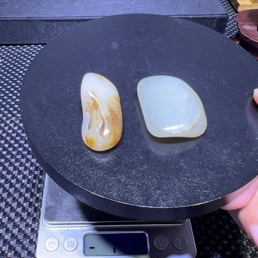 吊坠(不含链)未镶嵌和田玉（子料）33-54