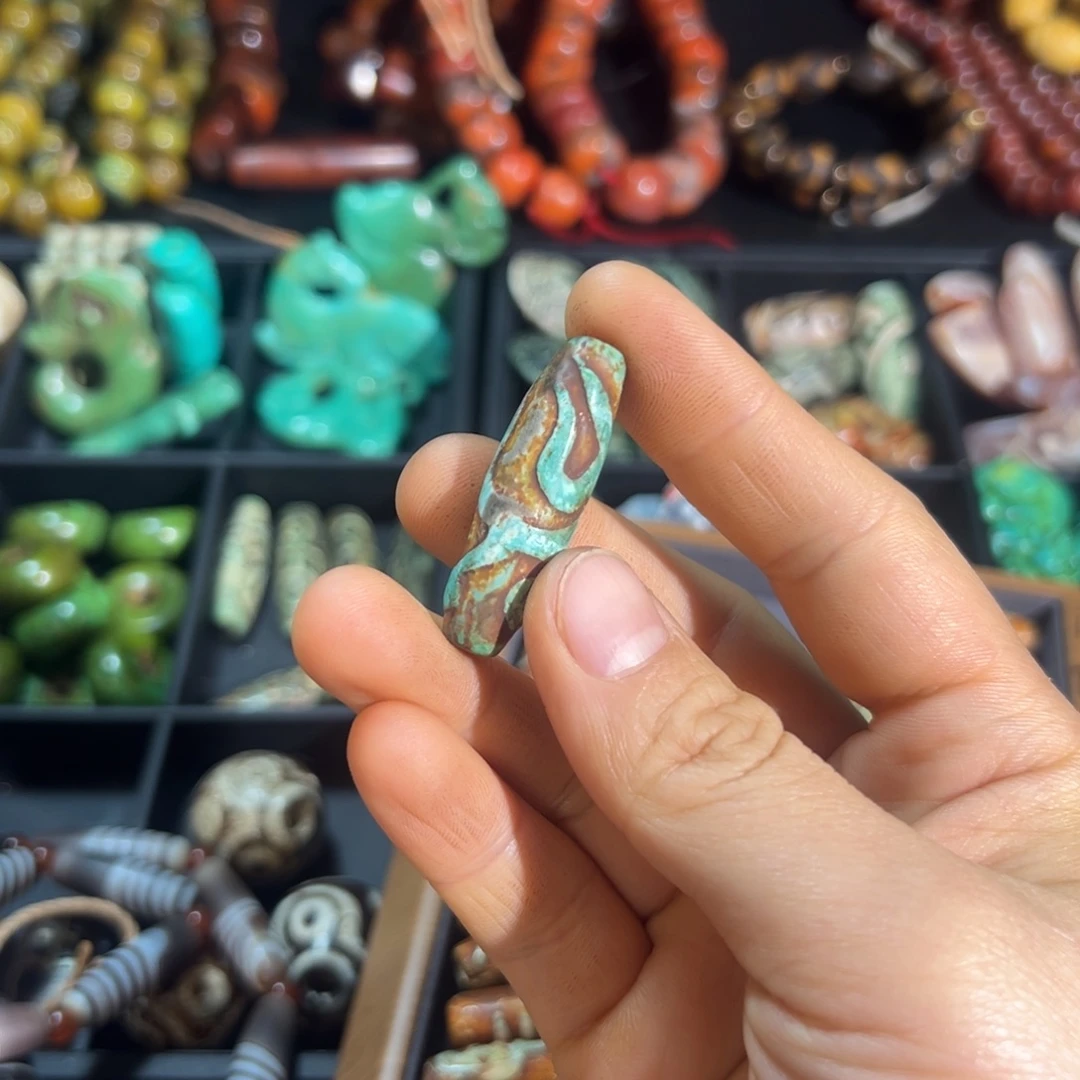 玛瑙/玉髓合金颈饰