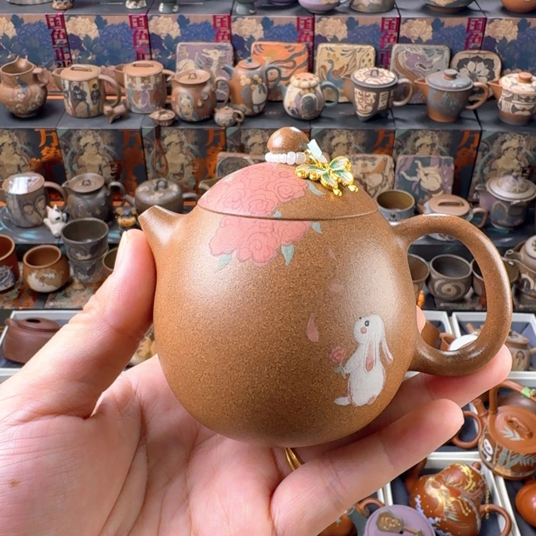 茶壶紫砂150cc原矿精工半手