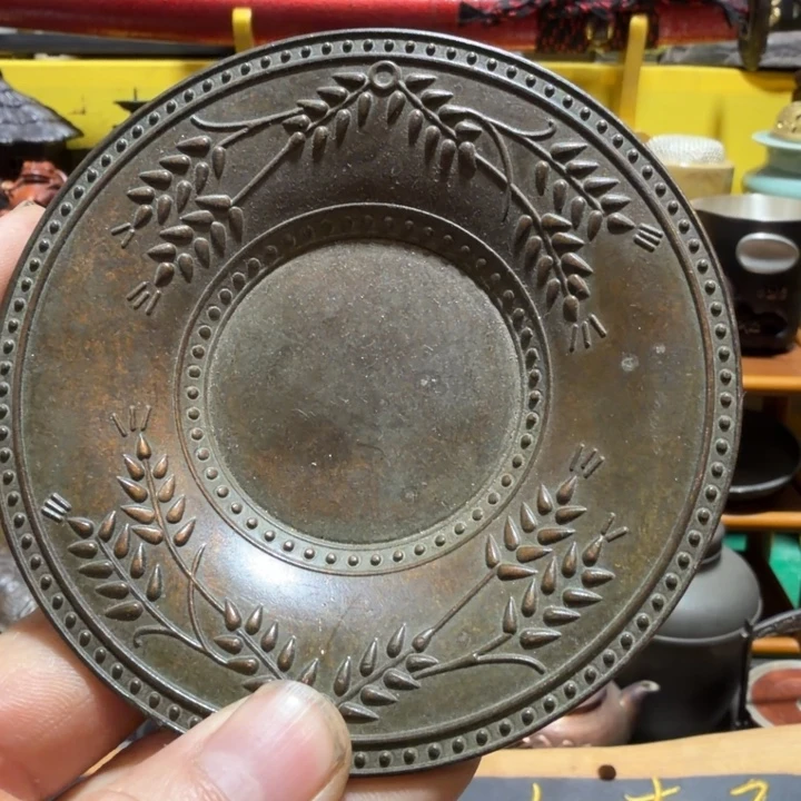 铜中古工艺品，摆件