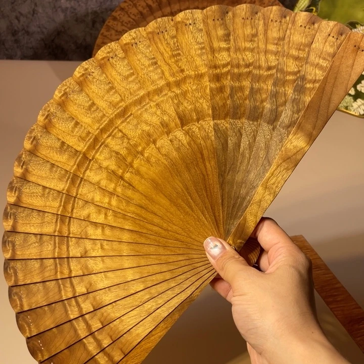 金丝楠苏扇金丝楠折扇20