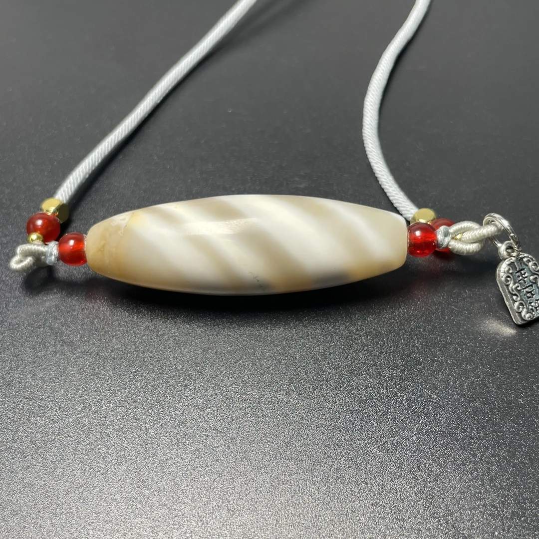 【古珠】清白玛瑙勒子2411200383