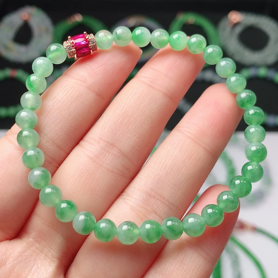 翡翠未镶嵌手链翡翠