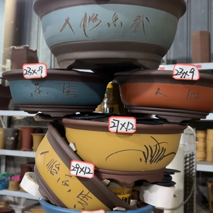 花盆紫砂100-6。