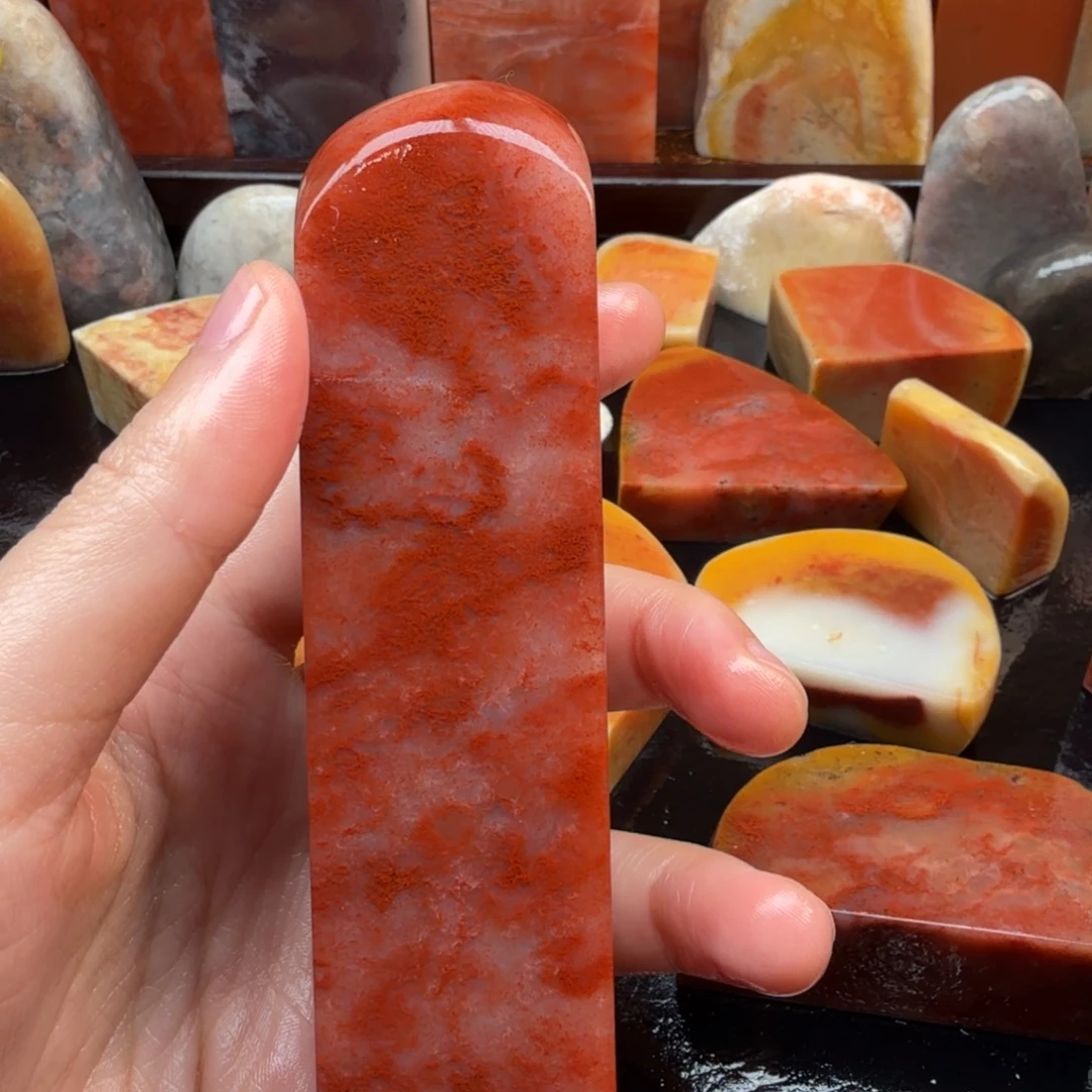 烟***溪印石老挝石篆刻石