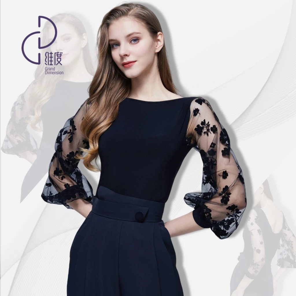 【维度舞服】Y301女士上衣摩登舞