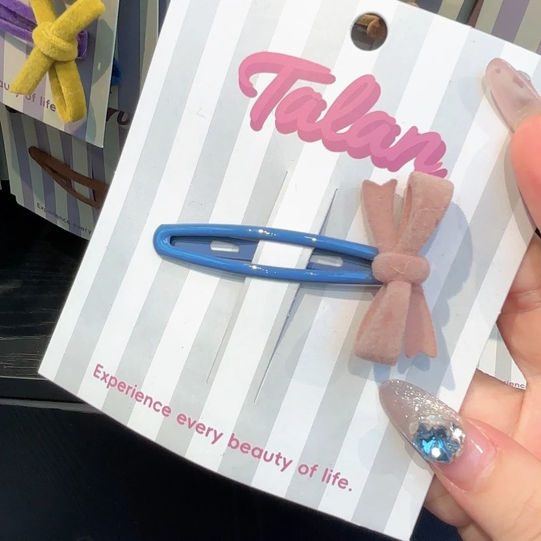 皮质铁合金发饰发夹